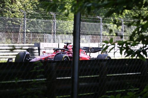 フェラーリの”極秘”フィルミングデーを激写。DRSに変化あり? 次戦の大規模アップデートをテストか