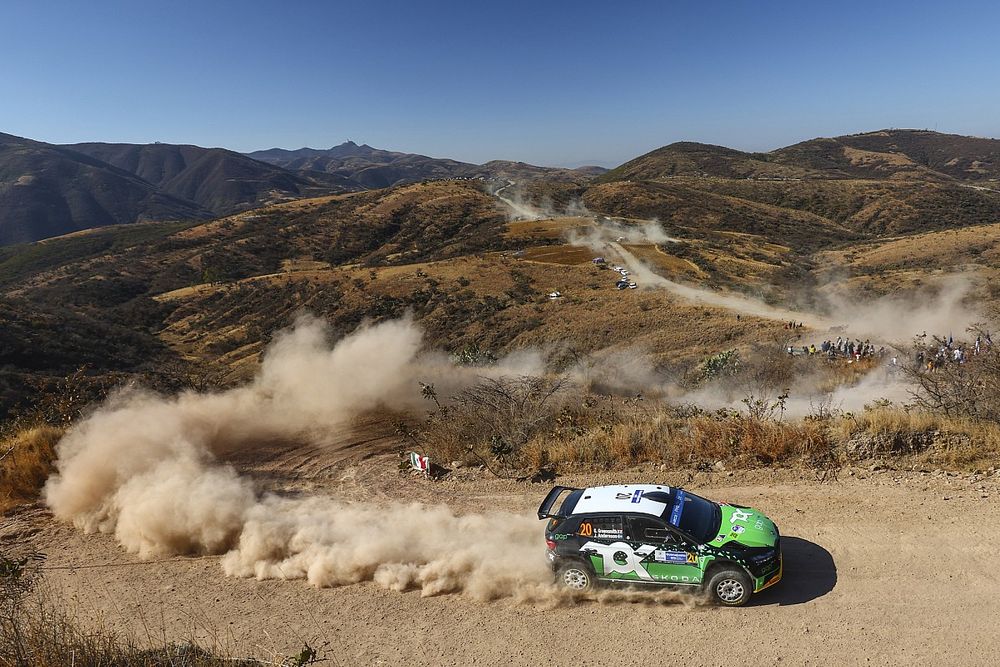 Gus Greensmith, Jonas Andersson, Skoda Fabia RS Rally2