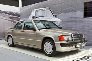 All'asta la Mercedes 190 di Ayrton Senna 