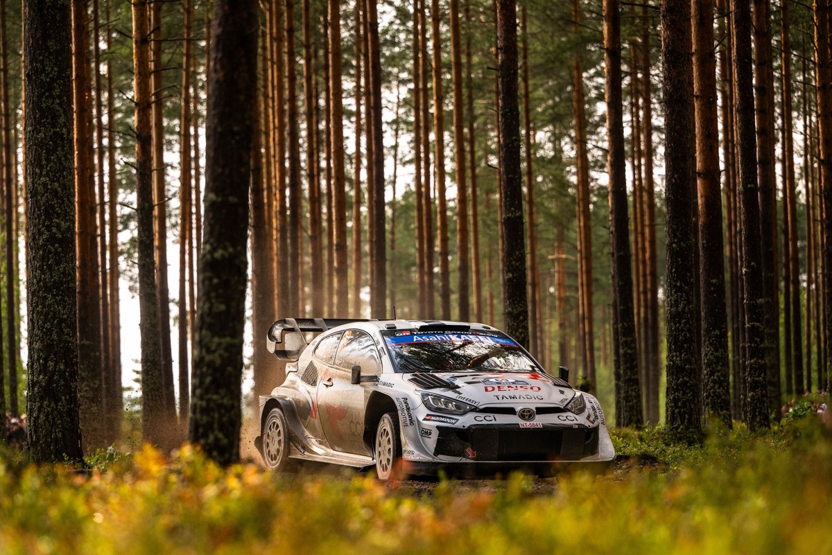 WRC Rally Finland: Rovanpera survives puncture to double lead 