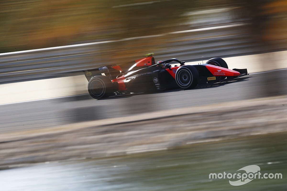 Deletraz topt laatste testdag F2 in Bahrein, Viscaal achttiende