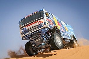 Dakar, Camion, Tappa 6: tripletta della Kamaz