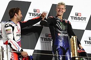Doha MotoGP: Quartararo wins as Mir and Miller clash