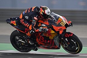 Binder "killing time" in corners on 2021 KTM MotoGP bike