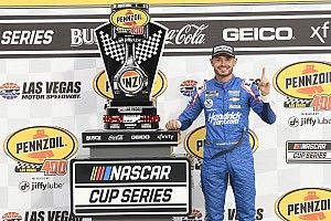Larson secures first NASCAR Cup win since return in Las Vegas