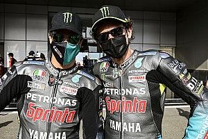 Morbidelli scherza: "Non ci si può mai fidare di Valentino"