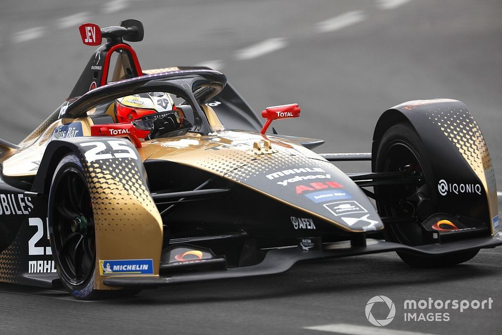 Vergne wint achter de safety car E-Prix van Rome