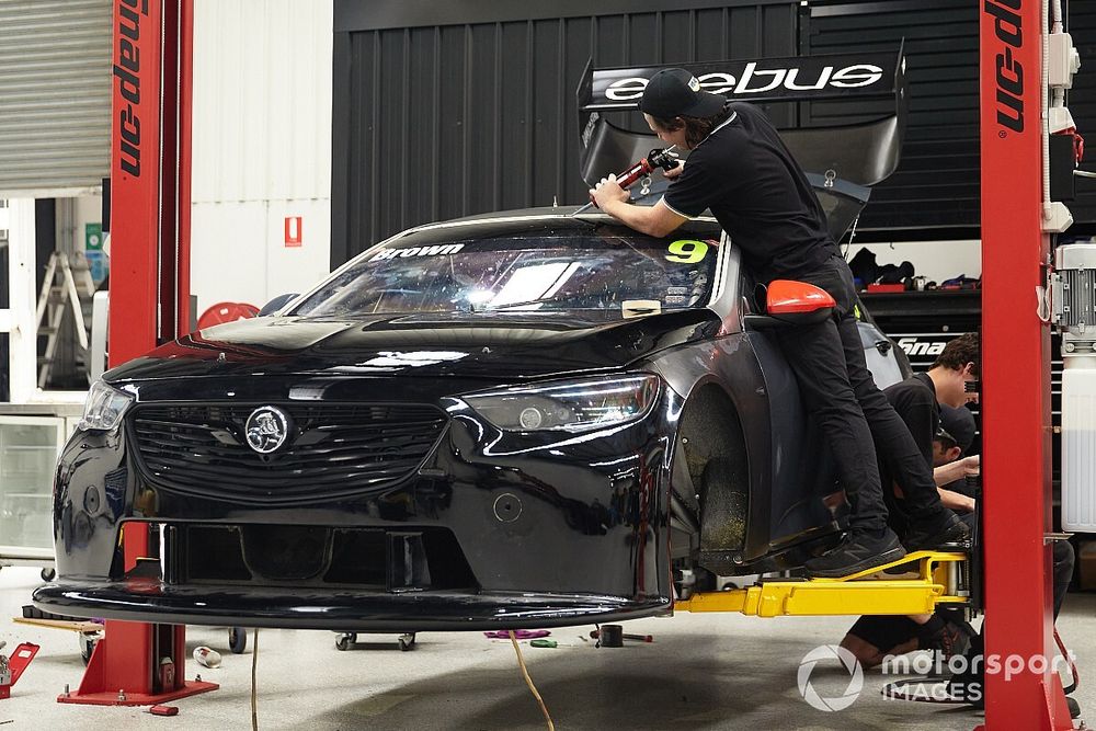 Brown switches to spare Erebus chassis