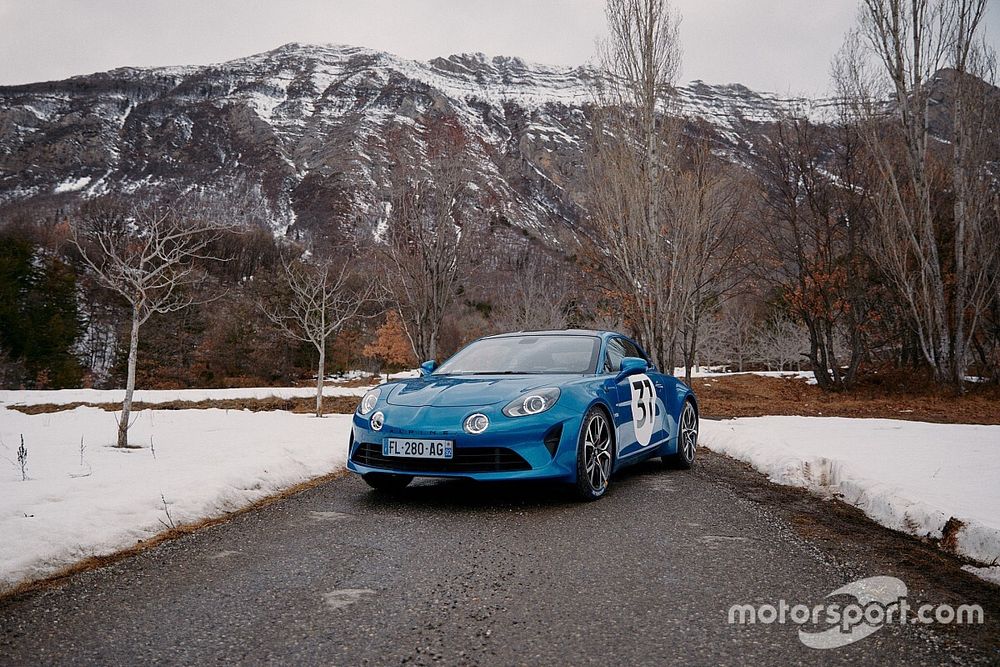 L'Alpine A110S d'Esteban Ocon pour le Rallye Monte-Carlo 2020