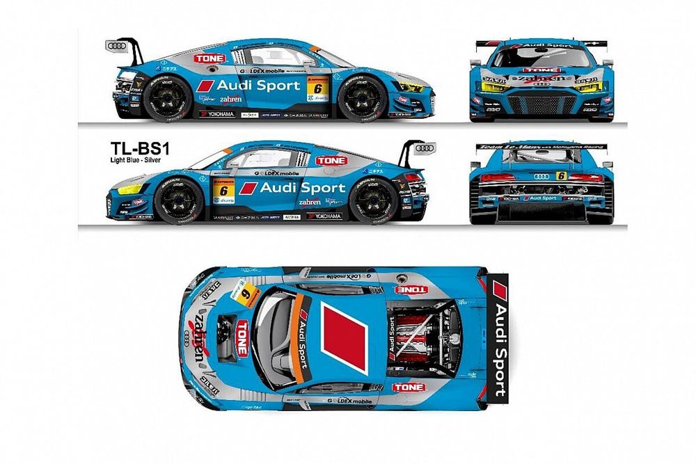 #6 Team LeMans Audi R8 LMS／Team LeMans with MOTOYAMA Racing