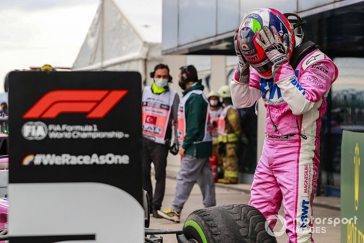 Perez: "Un altro giro e le intermedie sarebbero esplose"