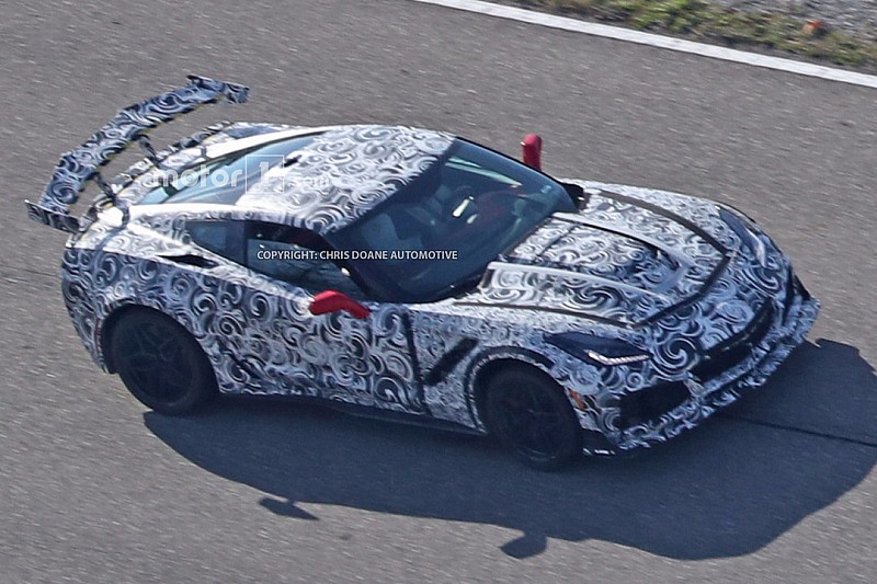 Spyshots - La Corvette C7 ZR1 se montre