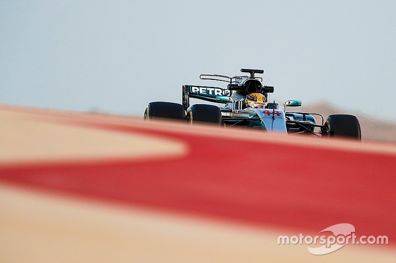 Videón Hamilton és a leggyorsabb kör a bahreini versenyről
