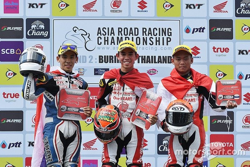 Podium AP250: Anupab Sarmoon, Gerry Salim, Rheza Danica