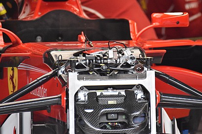 Ferrari: ecco il nuovo terzo elemento della sospensione anteriore!