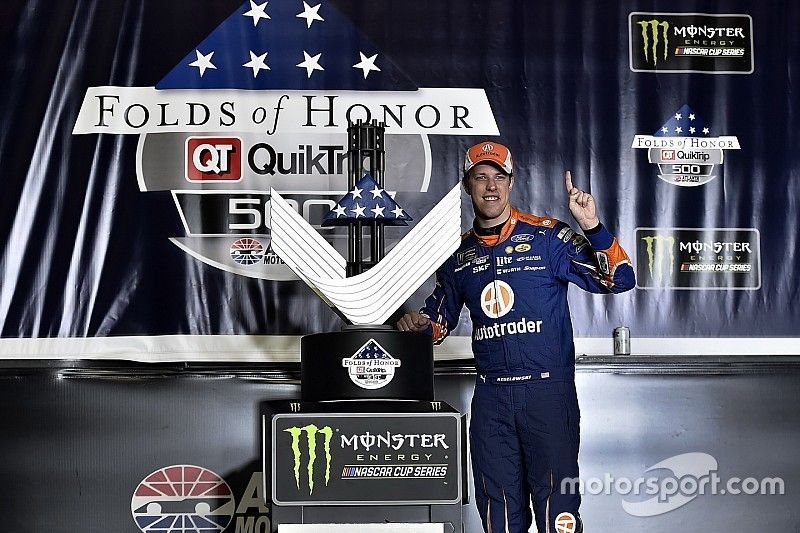 Brad Keselowski, Team Penske Ford in Victory Lane