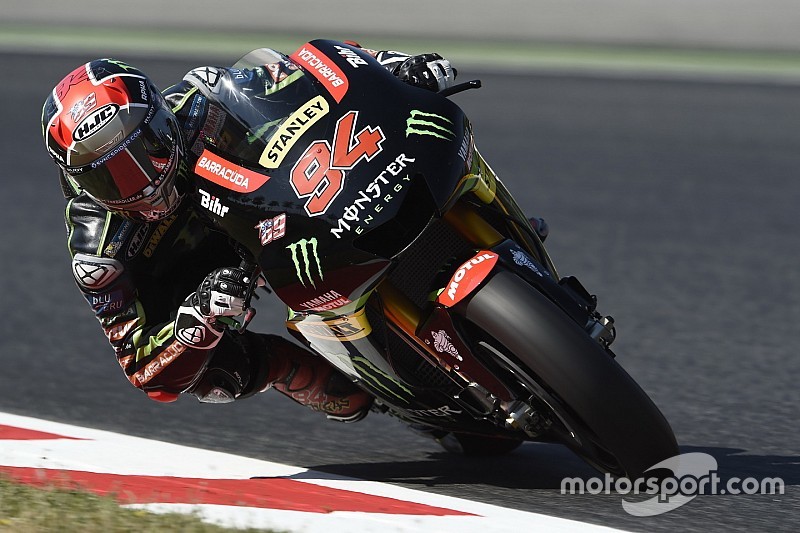 MotoGP Catalunya: Folger dominasi warm-up, Marquez terjatuh lagi