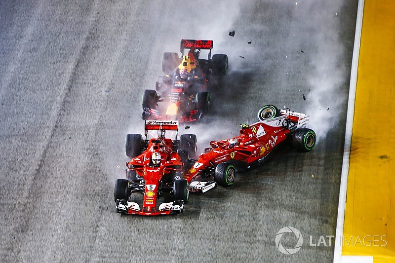 Eddie Irvine & Leser einig: Sebastian Vettel hat Startkollision "ausgelöst"