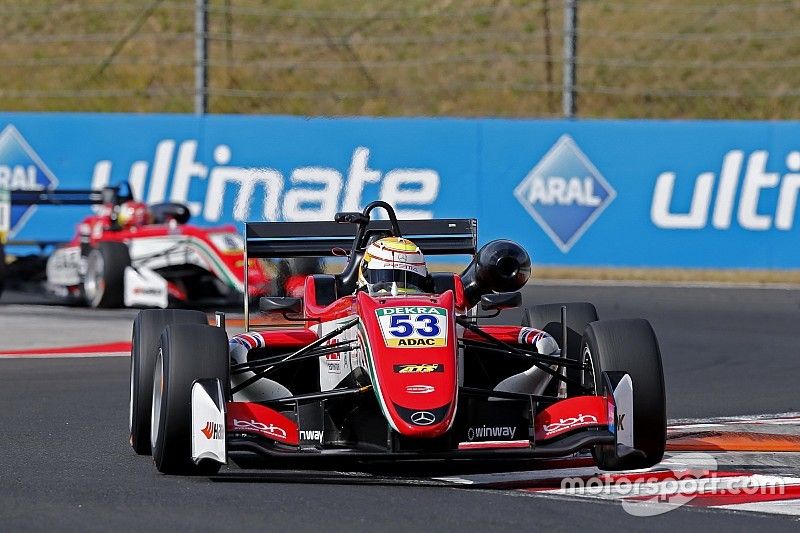 Monologo di Callum Ilott nella seconda gara dell'Hungaroring