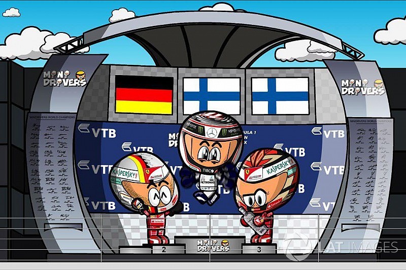 VIDEO: el lado divertido del GP de Rusia, por 'MiniDrivers'
