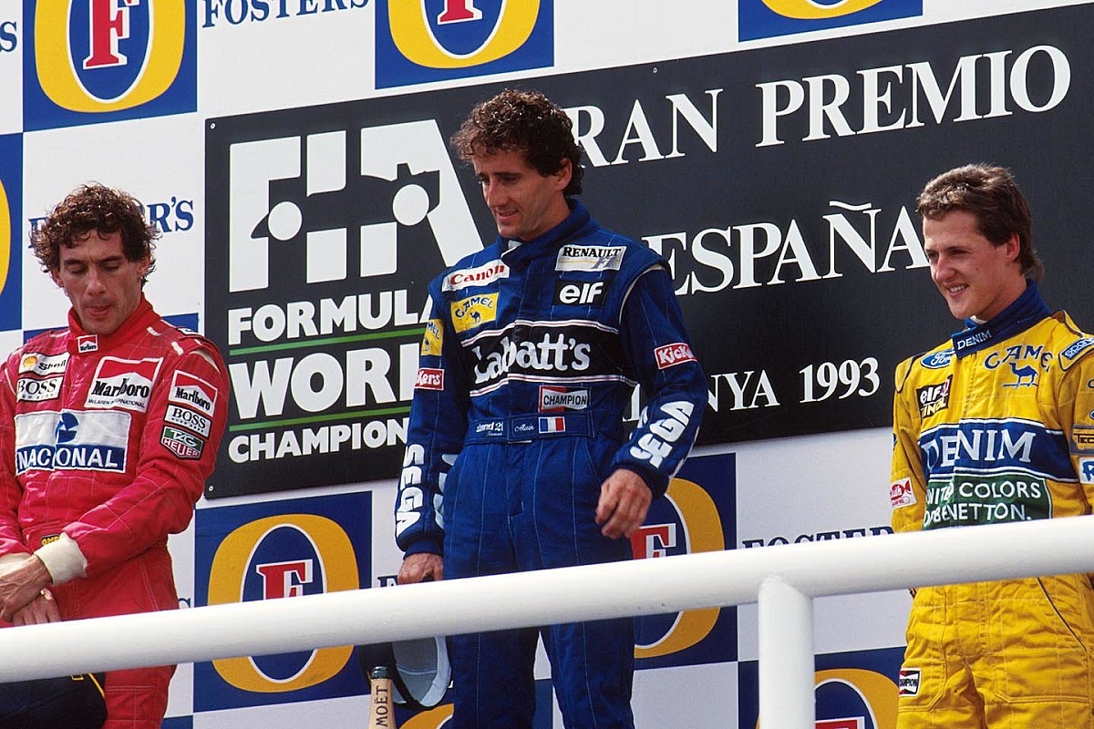 Mesmo com Senna na ‘pole’, lista dos mais rápidos da F1 tem Prost só em 20º e ‘zebras’ polêmicas