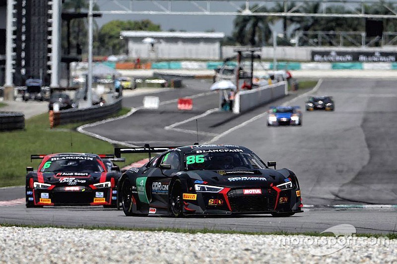 Patel wins on Blancpain Asia debut