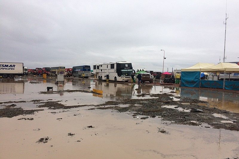 Las intensas lluvias en Bolivia golpean al Dakar