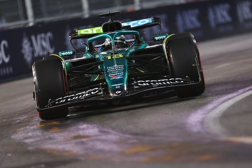 F1: O que forçou a bandeira vermelha no TL2 de Las Vegas?