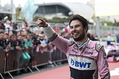 Sergio Pérez logra 100 carreras en los puntos