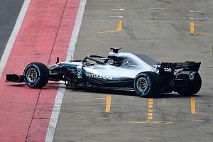 Foto pertama mobil F1 2018 Mercedes, W09