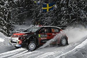 Fotogallery: lo Shakedown sulla neve del Rally di Svezia WRC 2018