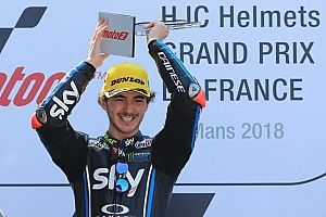 Bagnaia: "E' bello vincere stando in testa dal primo all'ultimo giro"