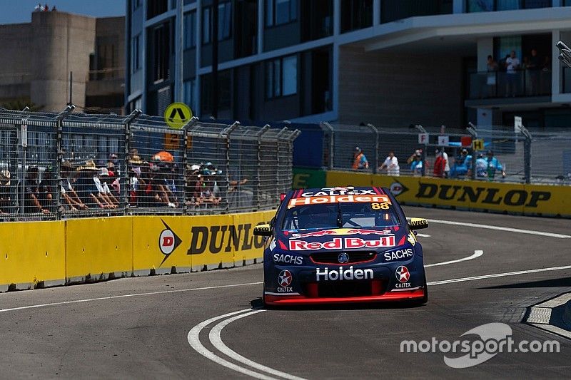 Newcastle Supercars: Whincup tops historic first session