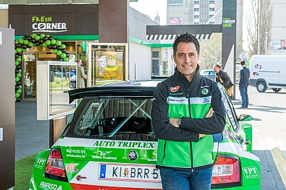 Norbert Herczig nell'ERC con la ŠKODA della BRR grazie a MOL Group