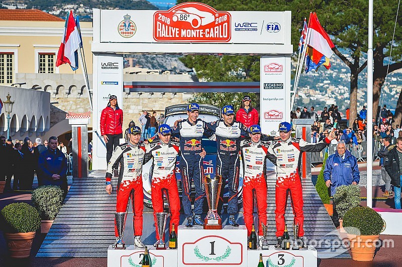 Le double podium du Monte-Carlo, le "plus solide" résultat de Toyota