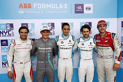 La parrilla de salida del e-Prix de Nueva York