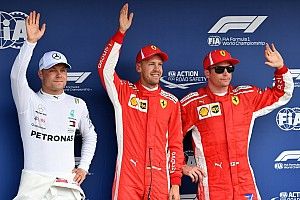 Starting grid F1 GP Jerman 2018