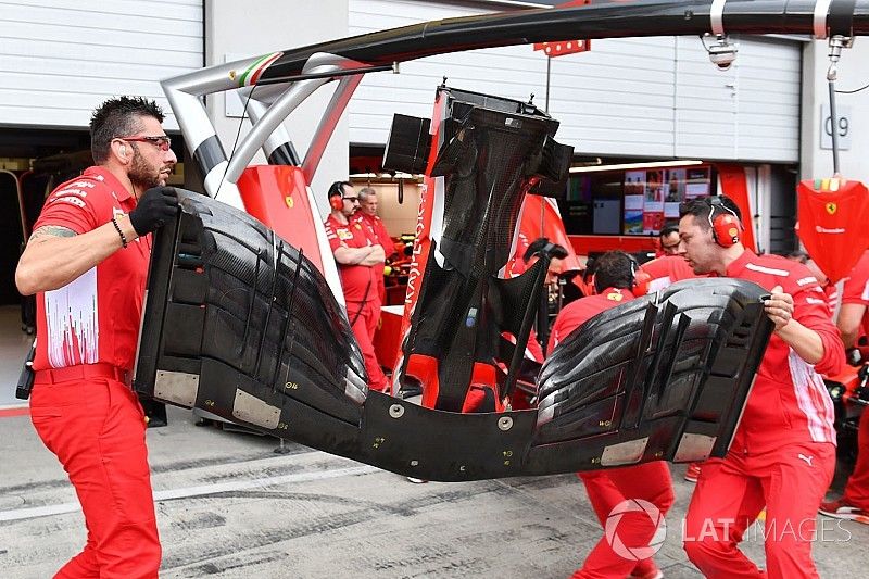 Ferrari SF71H front wing