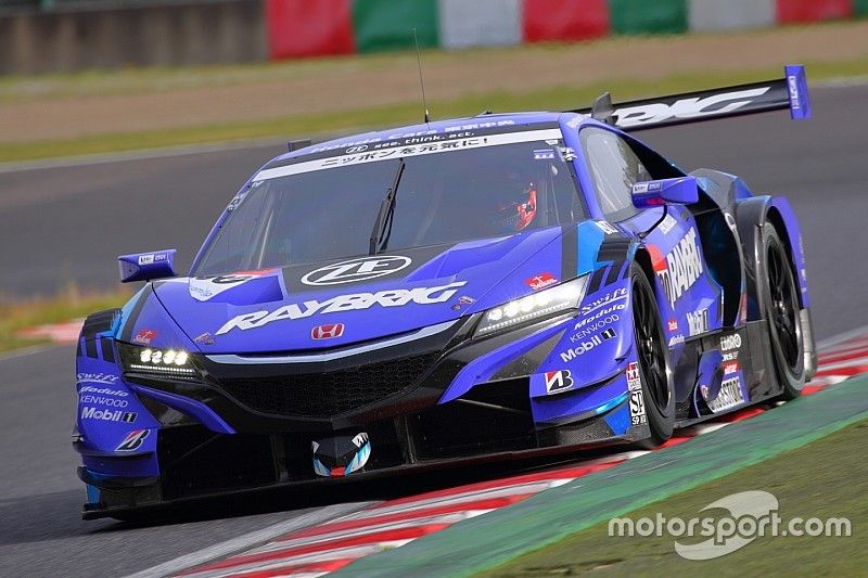鈴鹿公式テスト1日目、RAYBRIG NSX-GTのジェンソン・バトンが最速
