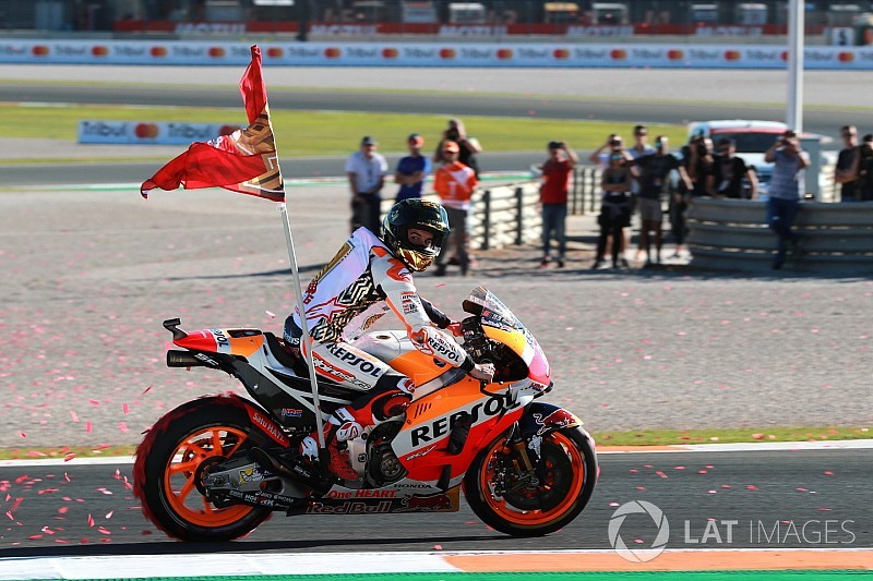 6 Rekor dipecahkan Marquez usai juara dunia
