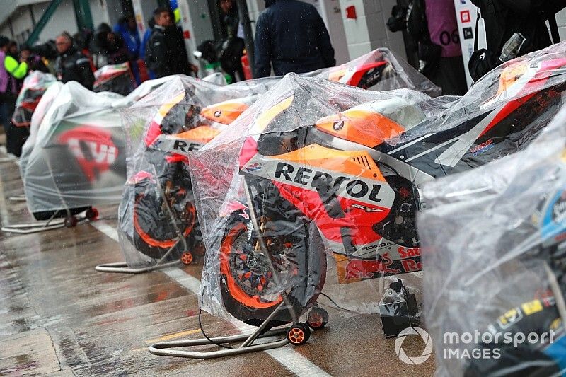 La pitlane de Silverstone