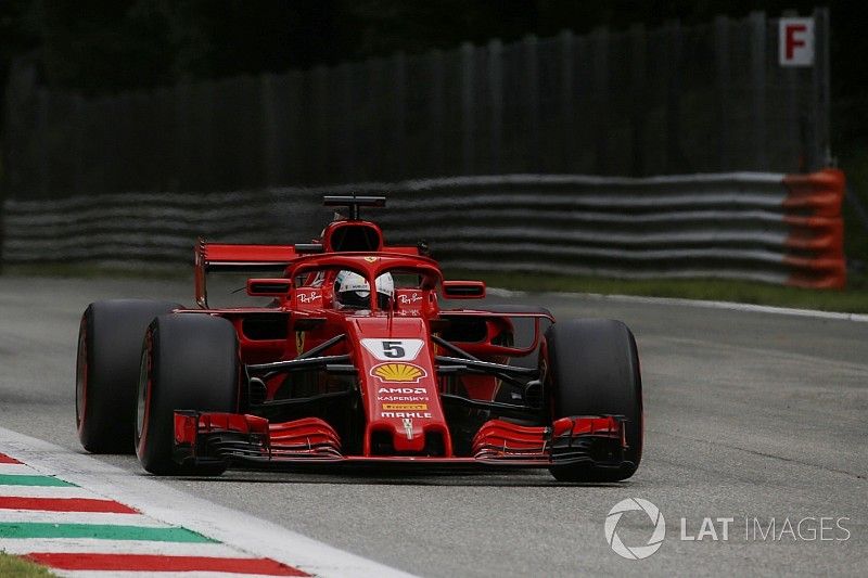 Vettel ook snelste in derde training, Verstappen met Spec C op P5