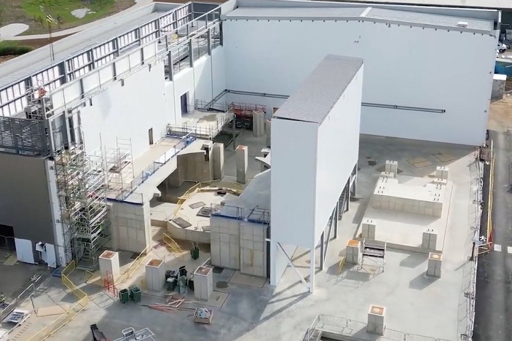 Obras de Aston Martin y su túnel de viento