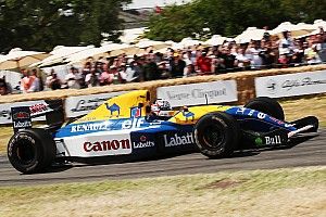 VIDEO: Mansell herenigd met Williams FW14B op Goodwood Festival of Speed