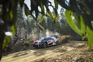 WRC Portugal: Rovanpera charges into lead as wet weather hits