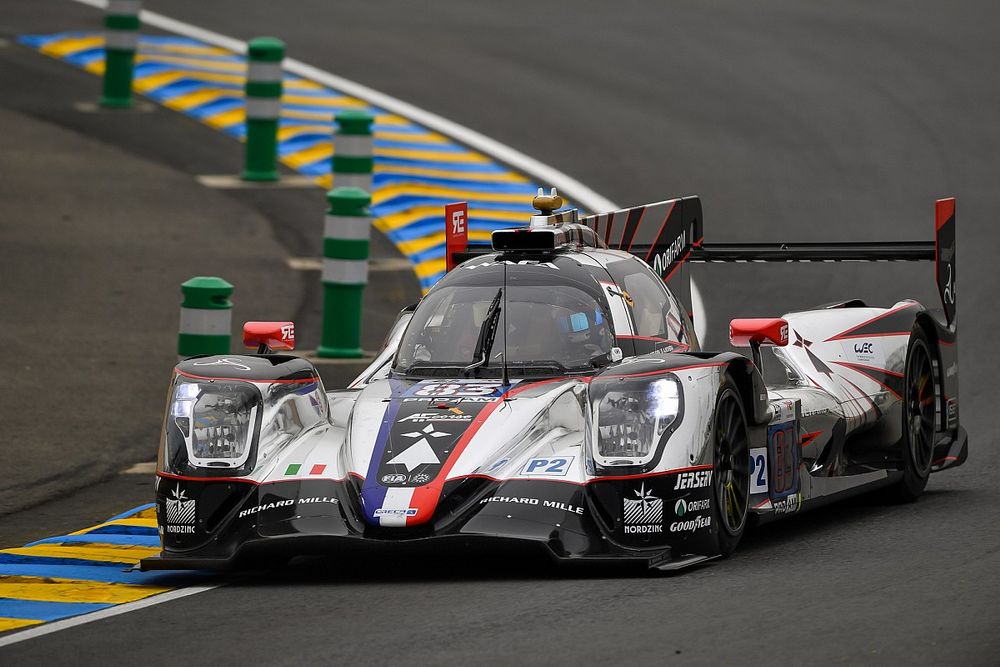 Molina y los pilotos GT de Ferrari ensayaron para Hypercar con un LMP2