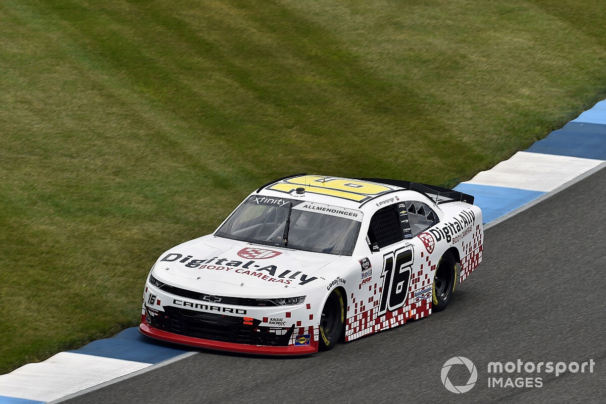 Allmendinger tops first Xfinity practice on IMS road course