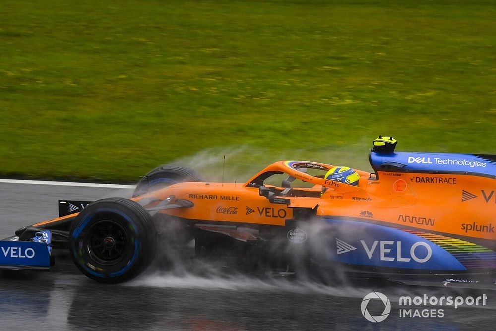"Drugged up" Norris expecting back issues in race