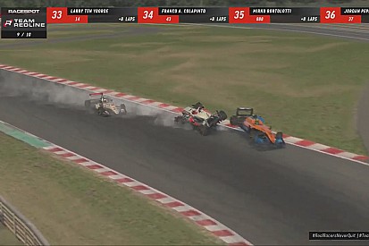 Vídeo: Verstappen y Norris la vuelven a liar en el 'simracing'
