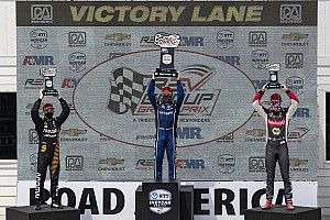 O'Ward logra su primer podio en IndyCar, Rosenqvist gana